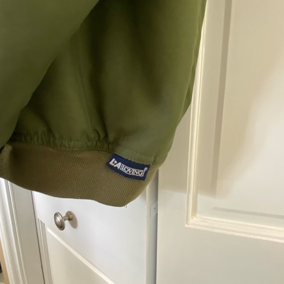 COPY - LA Loving - olive green pullover wind/gold short - Picture 5 of 5